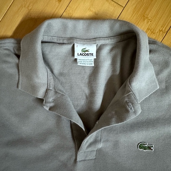 Men’s polo t-shirt by Lacoste Size 7 - Picture 4 of 4
